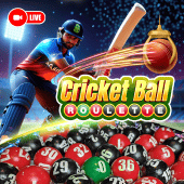 Cricket Ball Roulette Game Icon